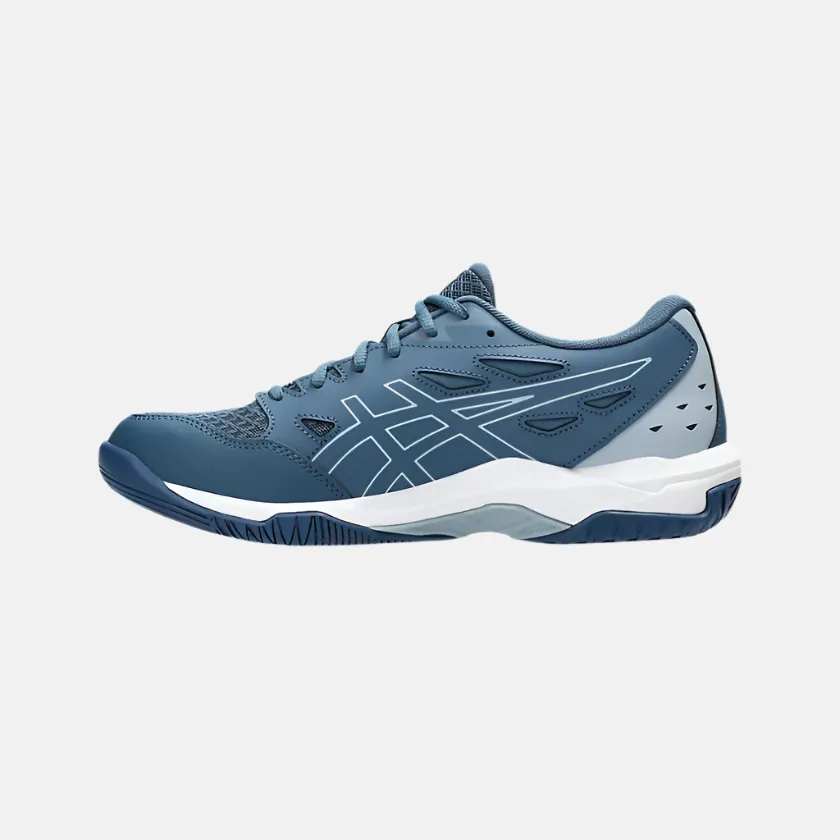 Asics Gel-Rocket 11 Men's Badminton Shoes -Vintage Indigo/White