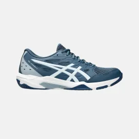 Asics Gel-Rocket 11 Men's Badminton Shoes -Vintage Indigo/White