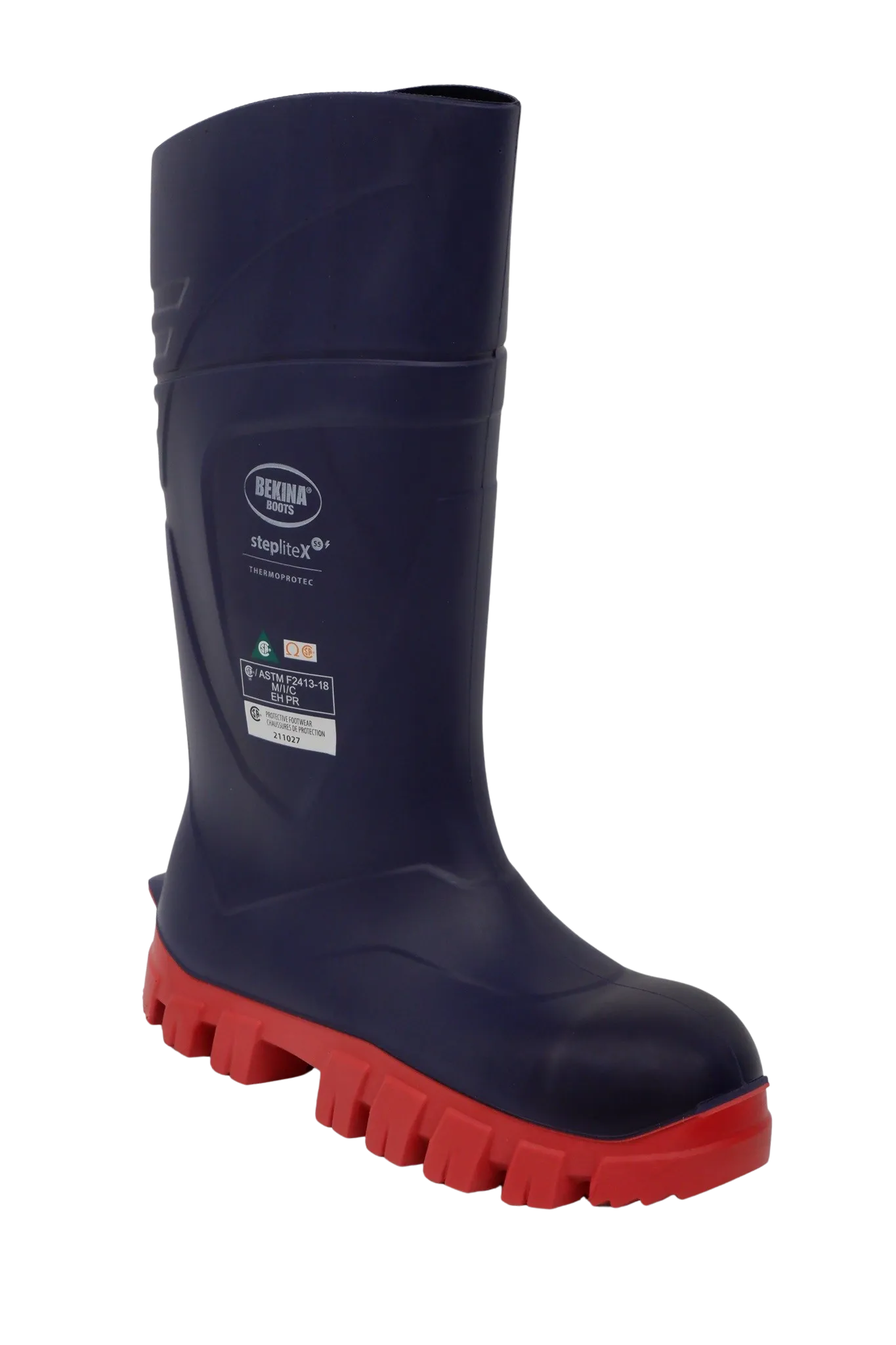 Bekina StepliteXCi XC90BR Winter Safety Boots -40°C: Anti-Slip, Waterproof, Chemical Resistant, CSA Certified, Lightweight for Cold Environments