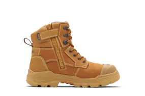 Blundstone | Rotoflex Max Steel Wheat Vibram sole Zip sided safety boot | 9090