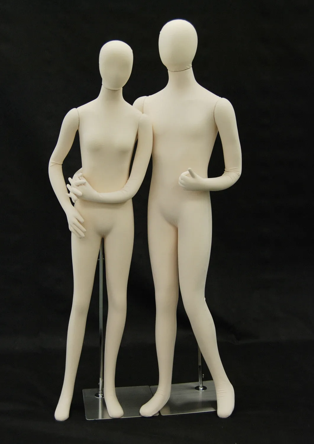 Cloth Egghead Bendable Female Cloth Mannequin #1