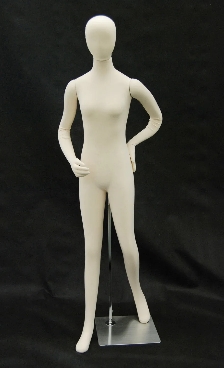 Cloth Egghead Bendable Female Cloth Mannequin #1