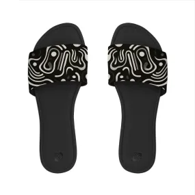 Cozy Bliss Slipper Midnight Waves