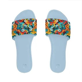 Cozy Bliss Slipper Retro Psychedelia
