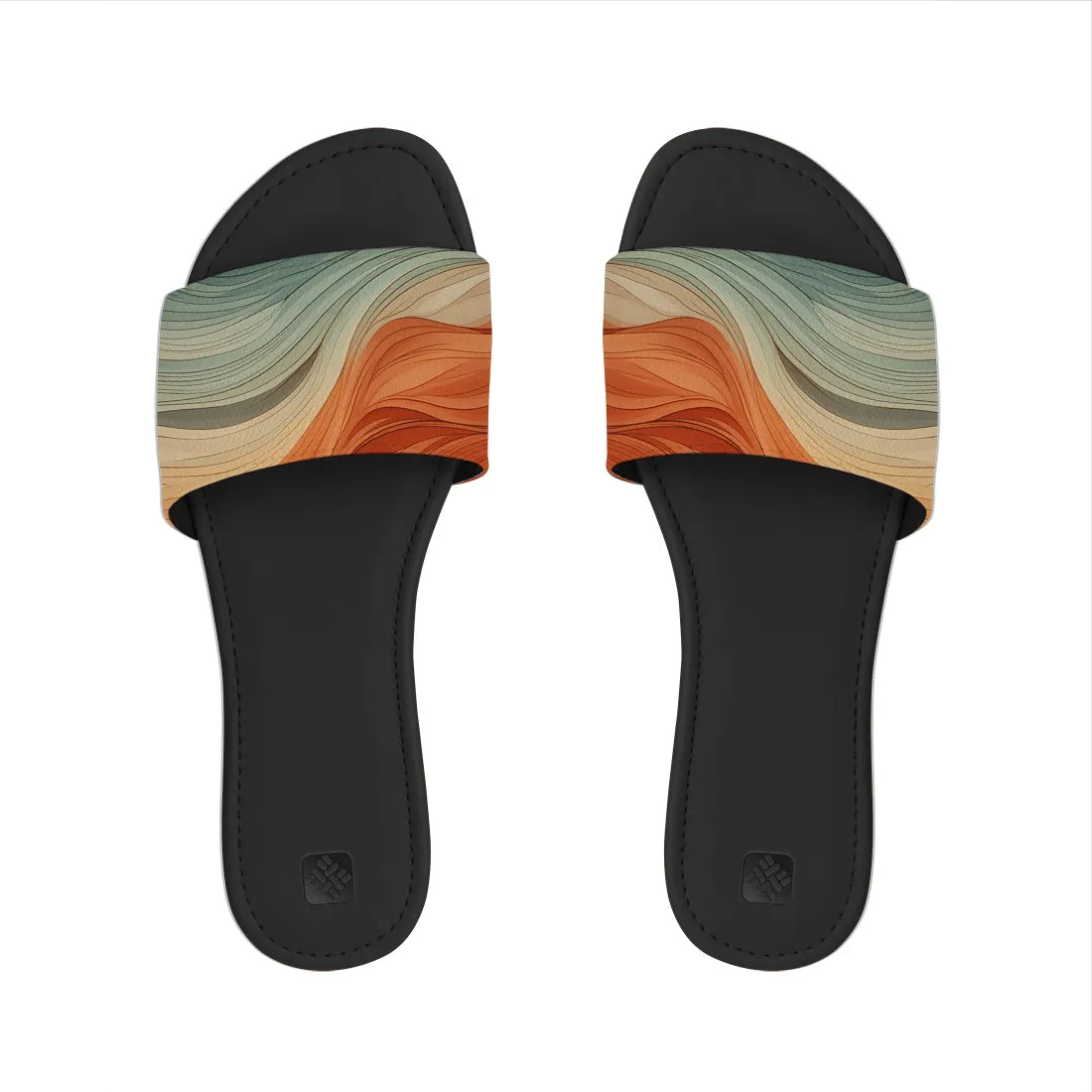 Cozy Bliss Slipper Sunset Wave
