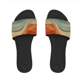 Cozy Bliss Slipper Sunset Wave