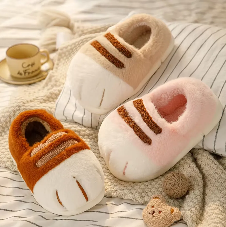 Cozy Cat Slippers