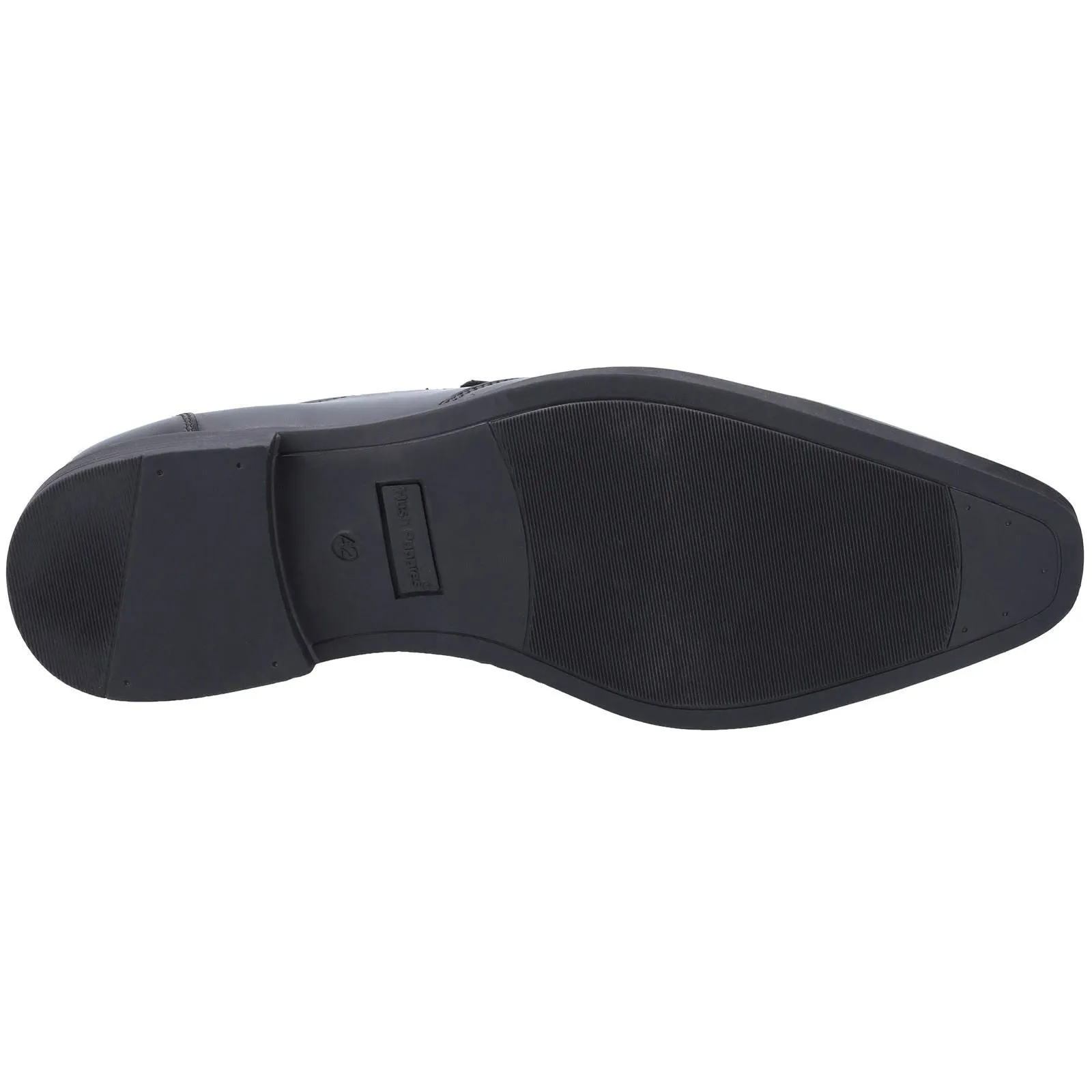 Hush Puppies Ellis Leather Men's Black Slip-On Shoes