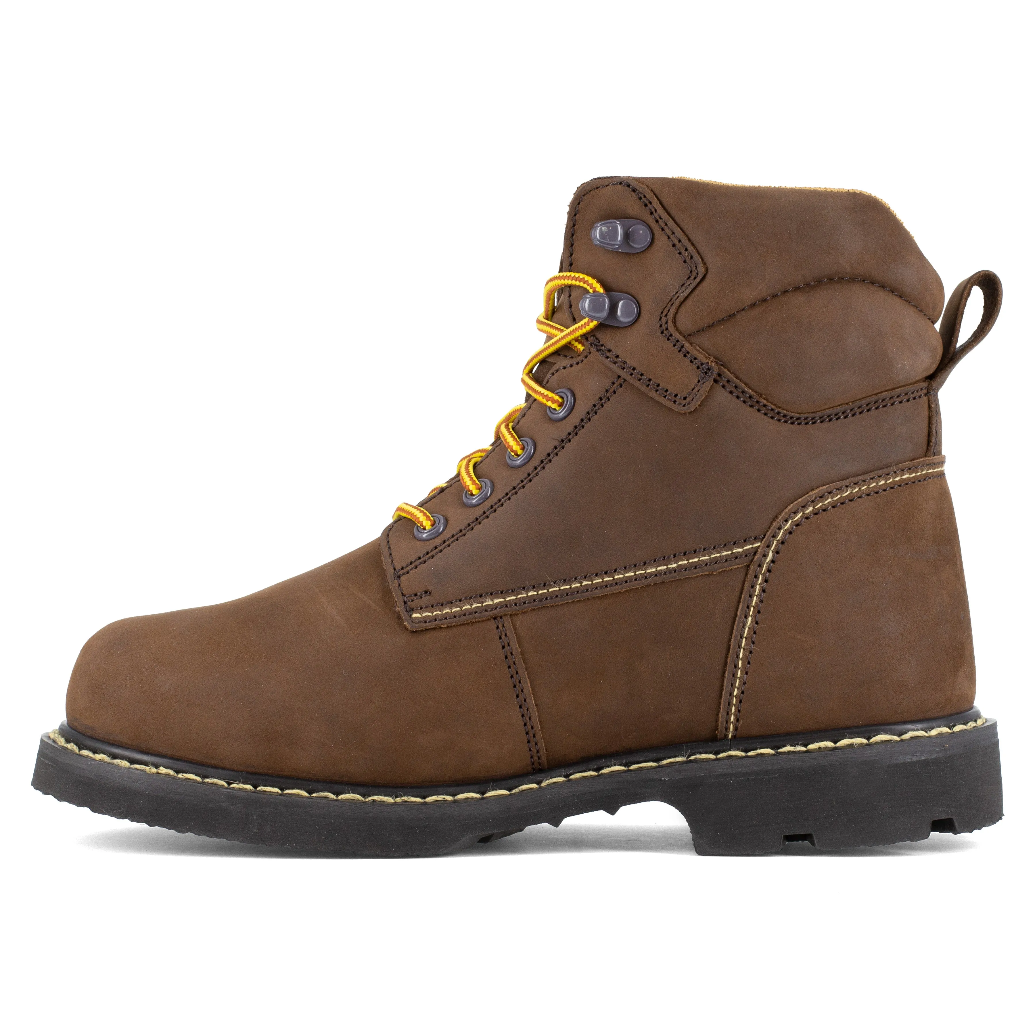 Iron Age Men's Groundbreaker 6" Steel Toe Work Boot - Brown - IA5014