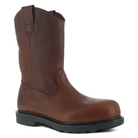 Iron Age Men's Hauler 11" Comp Toe Wellington Work Boot - Brown - IA0194