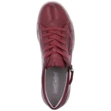 Josef Seibel Women's Caren 12 Lace & Zip Sneakers- Bordo