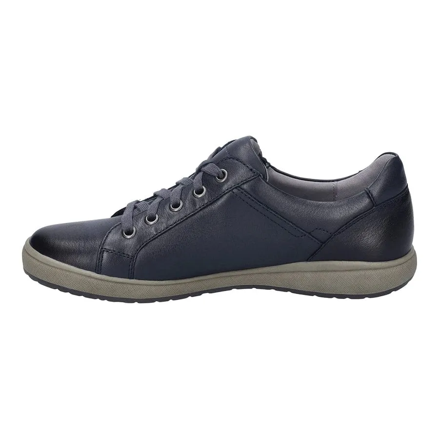 Josef Seibel Women's Caren 12 Lace & Zip Sneakers- Indigo