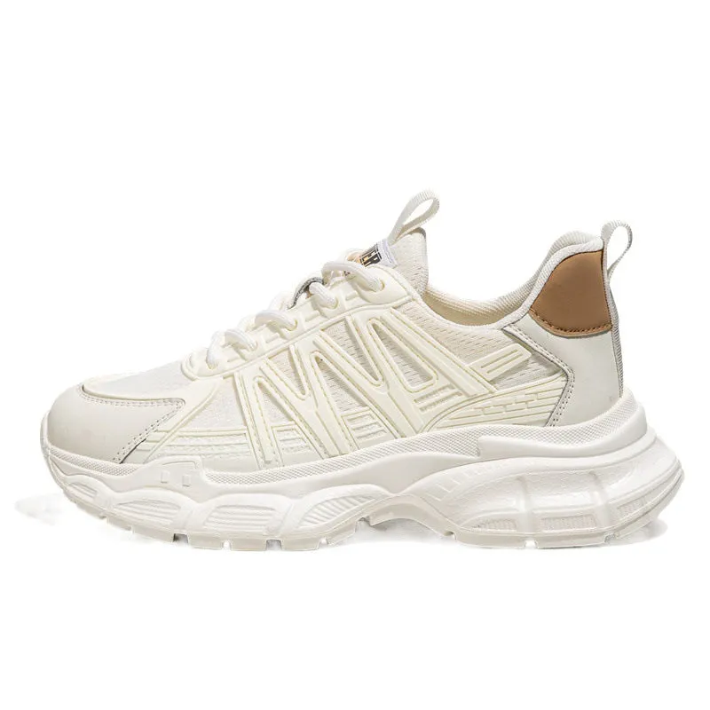 Men's Breathable Mesh Thick-Soled Casual Shoes