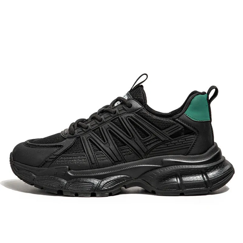 Men's Breathable Mesh Thick-Soled Casual Shoes