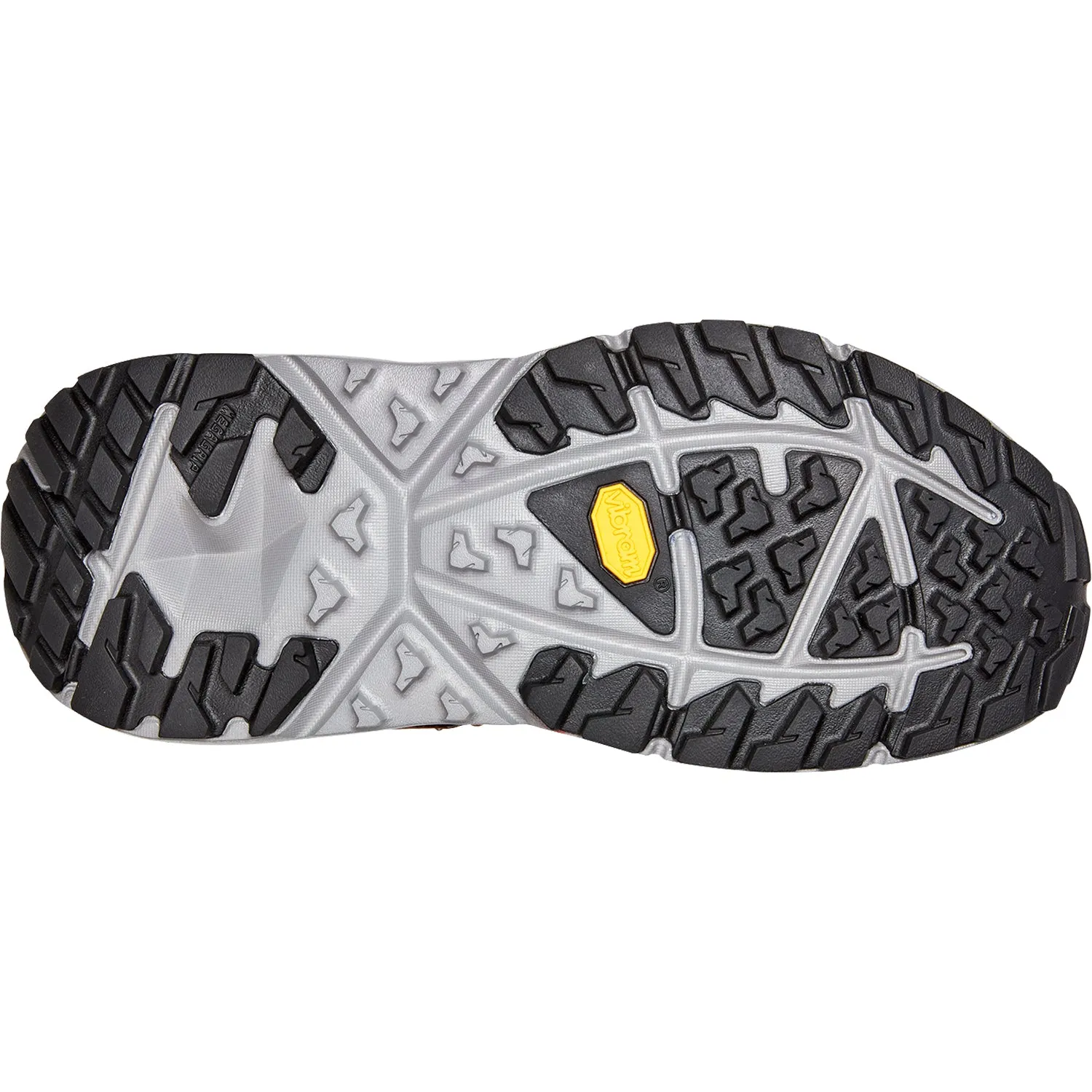 Men's Hoka Kaha Low GTX Otter/Persimmon Orange Nubuck