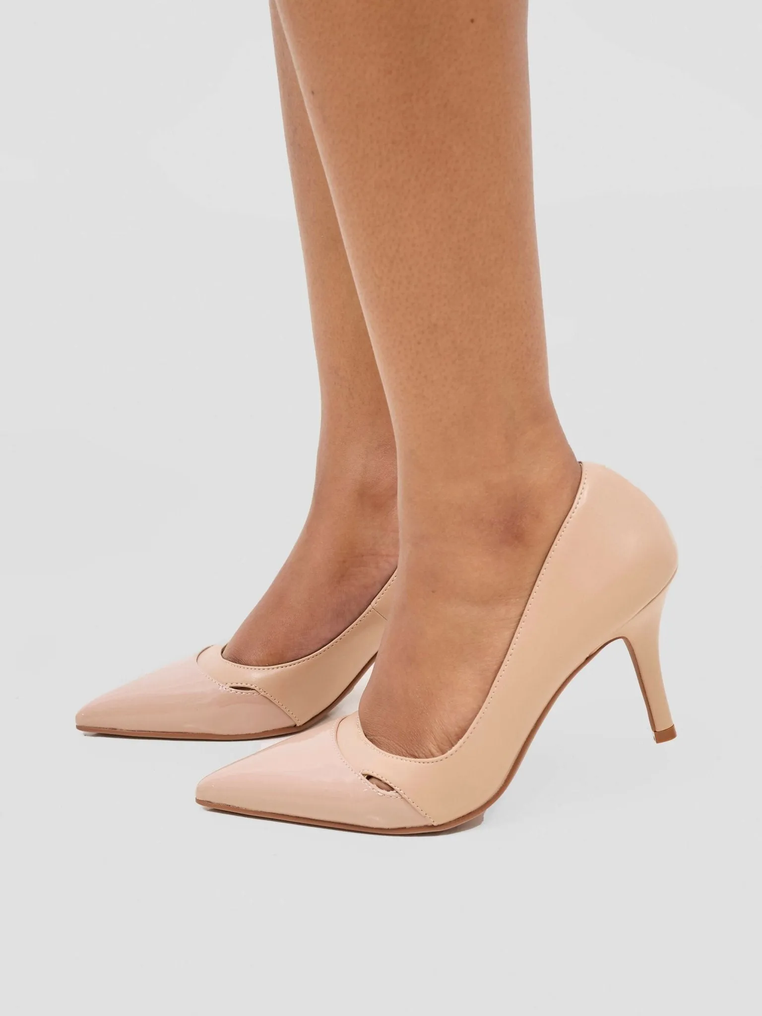 Nine West Realin Heel - Nude