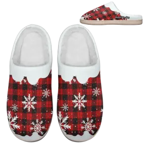 Personalized Christmas Design Indoor slippers, Custom Santa, Xmas Slippers, Cozy Slippers,kitty2020-23020183