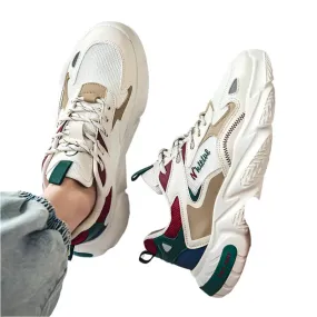 Premium Men's Mesh Sneakers – Breathable Lace-Up Running Shoes for 2024 Summer. Hot Sale for Stylish Walking and Dress Wear!