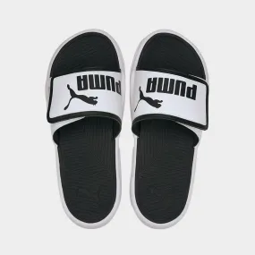 Puma Mens Royalcat Comfort Slide White/Black _ 182158 _ White