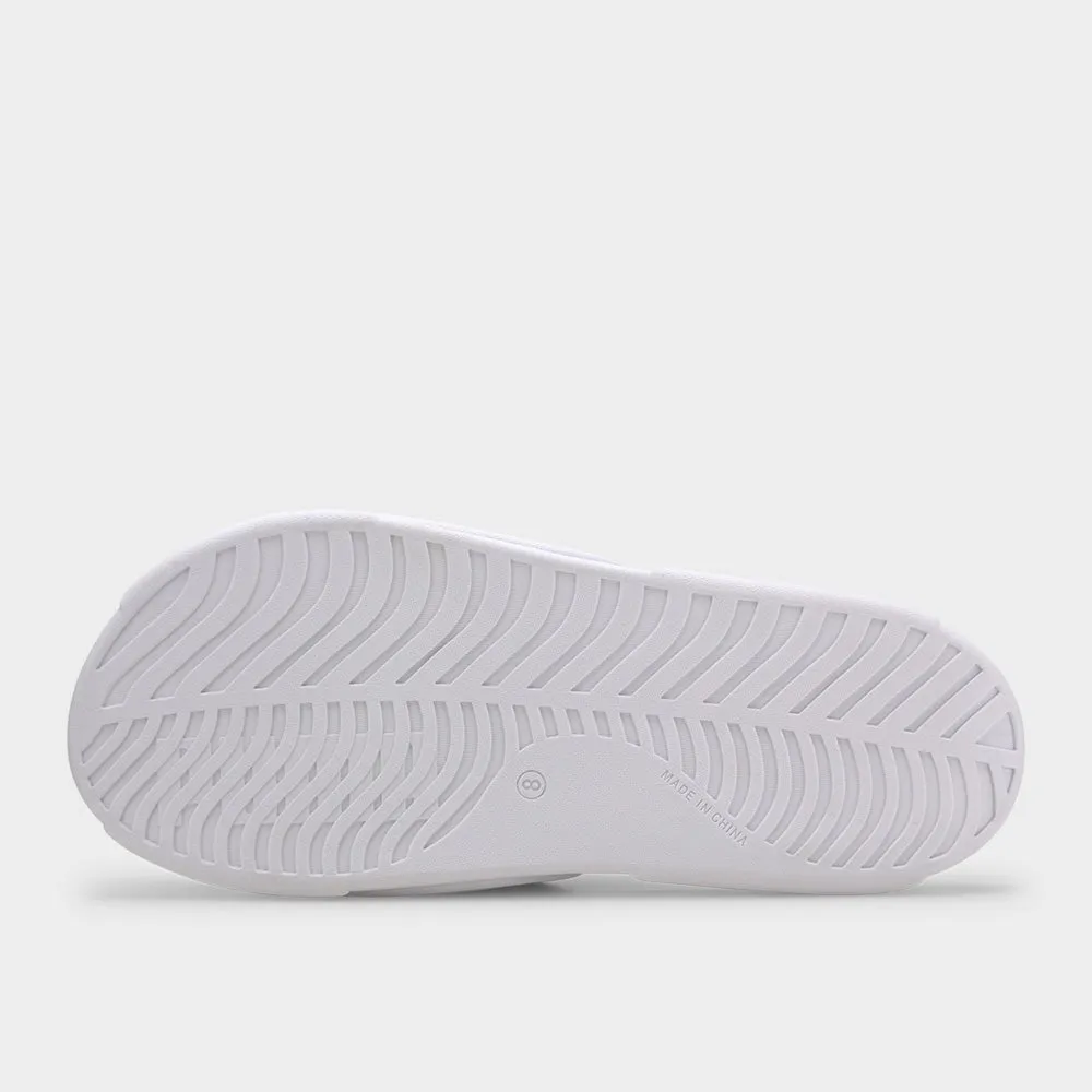 Puma Mens Royalcat Comfort Slide White/Black _ 182158 _ White