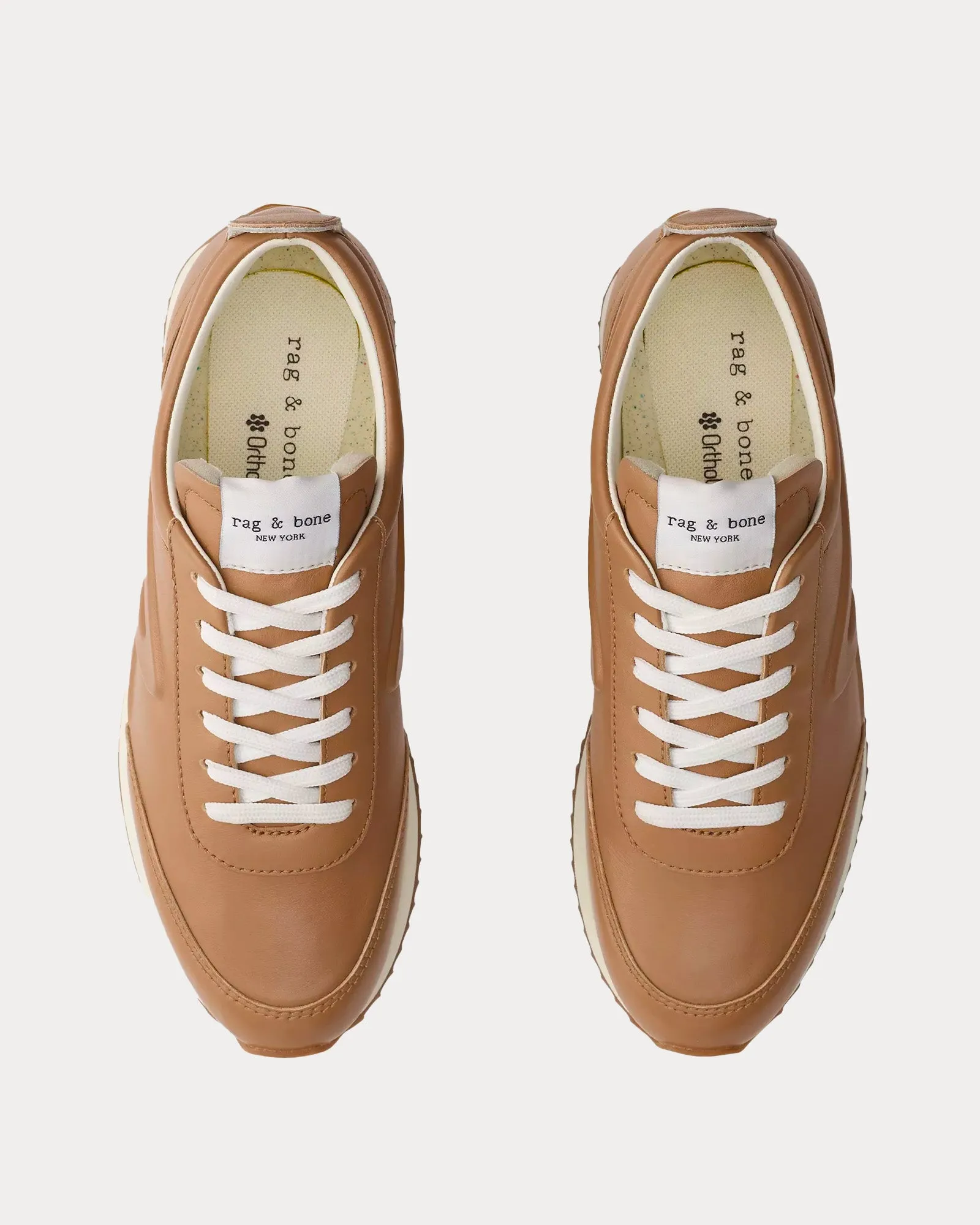 Retro Runner Camel Low Top Sneakers