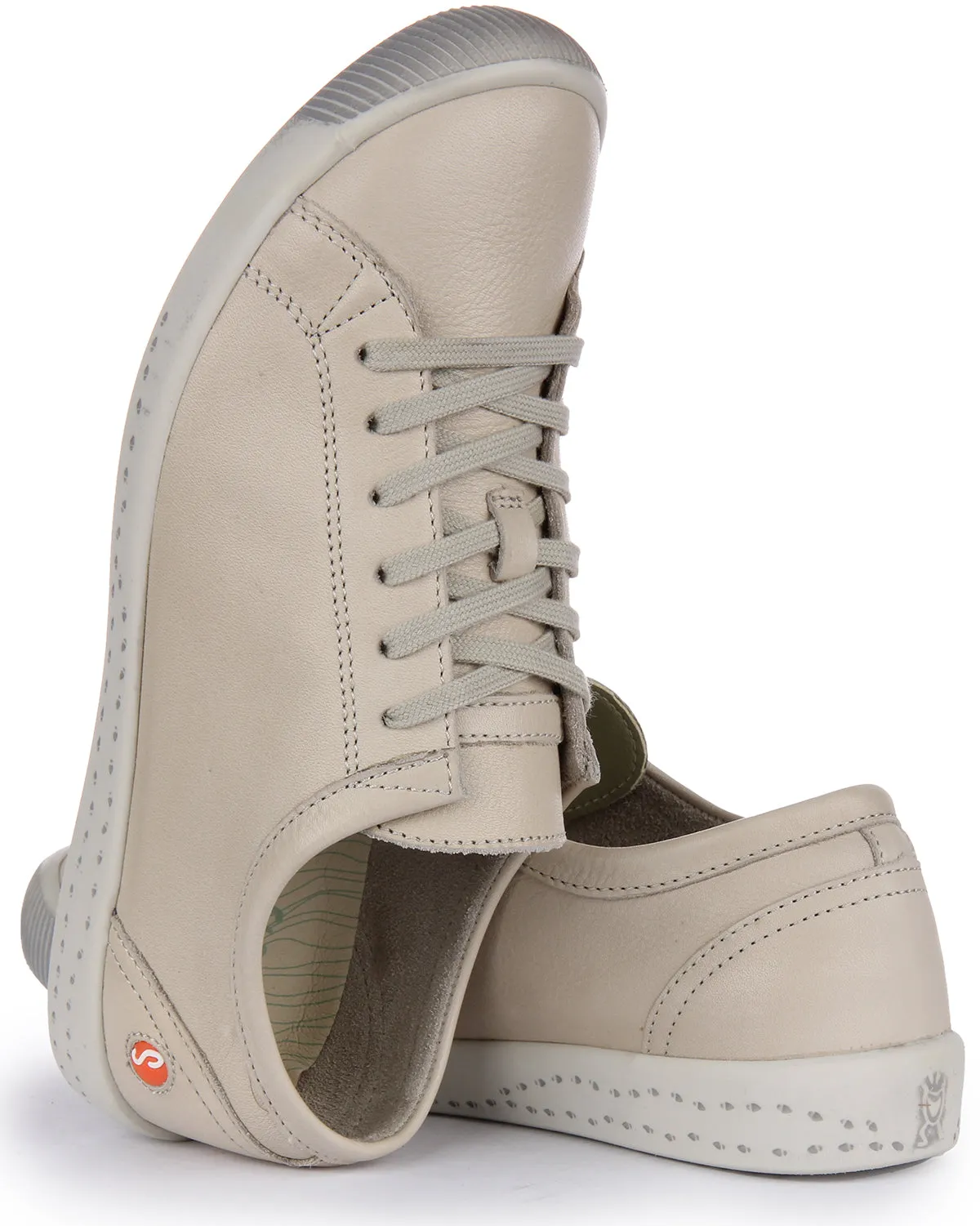 Softinos Isla Washed In Grey For Women